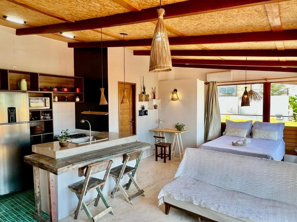 Апартаменты Ape Do Fabiano Flats E Lofts Жижока-ди-Жерикуакуара Экстерьер фото